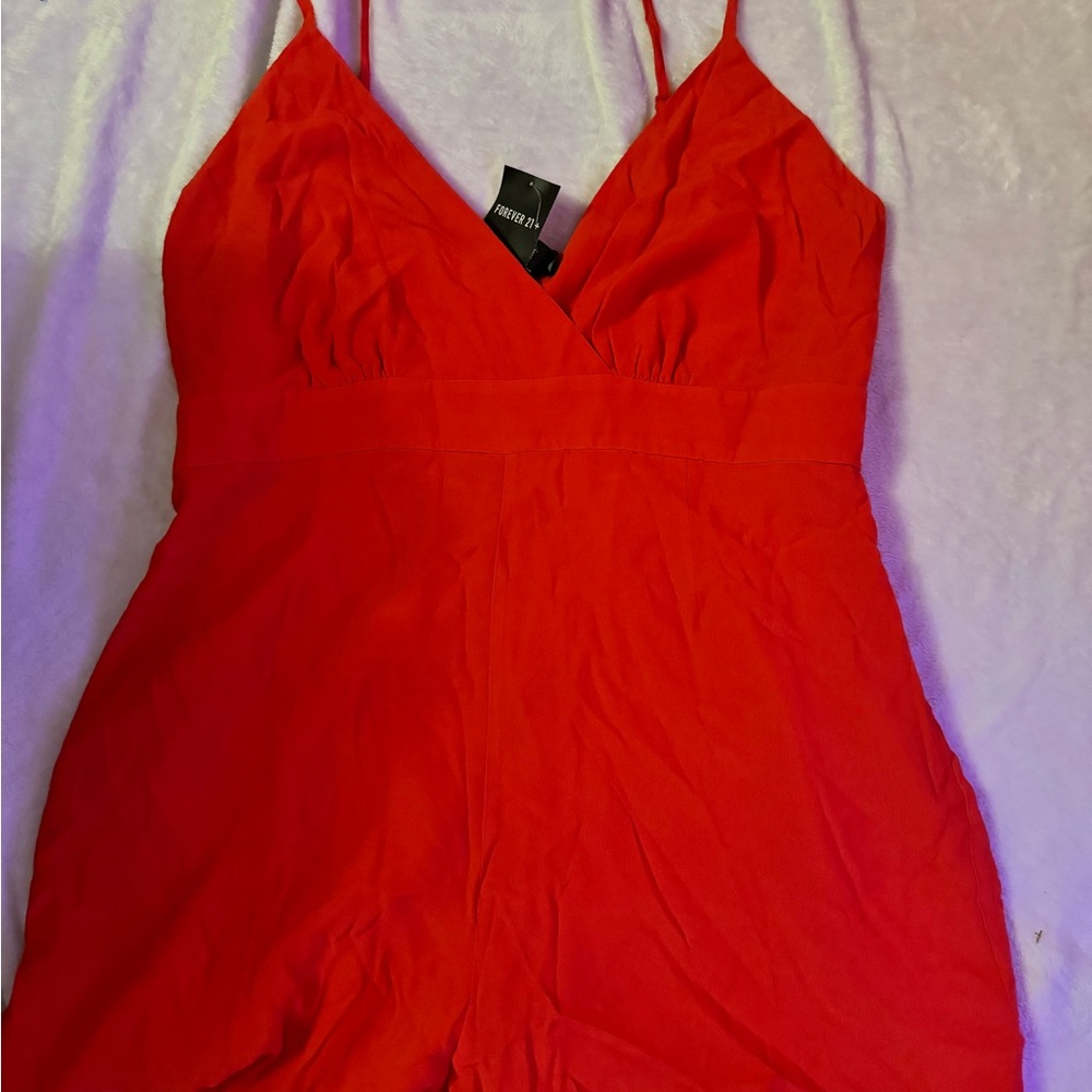 Orang Plus Size Romper